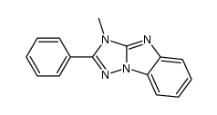 3-Methyl-2-phenyl-3H-1,2,4-triazolo[1,5-a]benzimidazol结构式