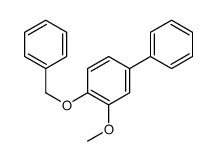 2-methoxy-4-phenyl-1-phenylmethoxybenzene结构式