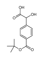 4-(羧基-羟基-甲基)-苯甲酸叔丁酯结构式