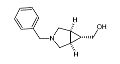 ((1R,5S,6R)-3-苄基-3-氮杂双环[3.1.0]己-6-基)甲醇结构式
