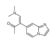 (Z)-4-Dimethylamino-3-imidazo[1,2-a]pyridin-7-yl-but-3-en-2-one结构式