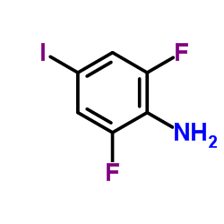 2,6-Difluoro-4-iodoaniline Structure