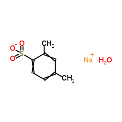 Sodium 2,4-Dimethylbenzenesulfonate Monohydrate Structure