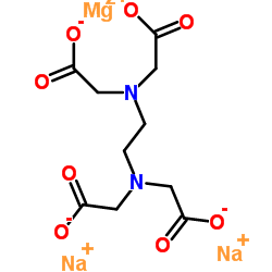 乙二胺四乙酸二钠镁盐结构式