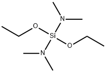 1,1-二乙氧基-N,N,N',N'-四甲基硅烷基二胺结构式