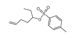 hept-6-en-3-yl 4-methylbenzenesulfonate Structure