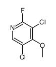 (9CI)-3,5-二氯-2-氟-4-甲氧基吡啶结构式