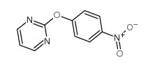 2-(4-硝基苯氧基)嘧啶结构式