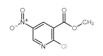 2-氯-5-硝基烟酸甲酯结构式