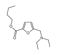 butyl 5-(diethylaminomethyl)furan-2-carboxylate Structure