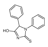 1,5-diphenyl-2-sulfanylideneimidazolidin-4-one Structure