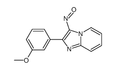 2-(3-methoxyphenyl)-3-nitrosoimidazo[1,2-a]pyridine Structure