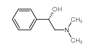 (S)-2-二甲基氨基-1-苯基乙醇结构式