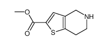 methyl 4,5,6,7-tetrahydrothieno[3,2-c]pyridine-2-carboxylate Structure