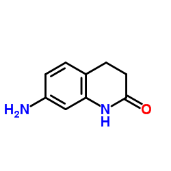 7-Amino-3,4-dihydro-2(1H)-quinolinone Structure