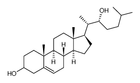 22(S)-hydroxy Cholesterol结构式