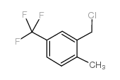 2-甲基-5-三氟甲基苄氯结构式