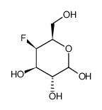 4-deoxy-4-fluoro-D-galactose结构式