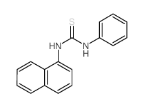 Thiourea,N-1-naphthalenyl-N'-phenyl- picture