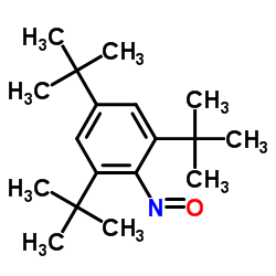 2,4,6-Tri-t-butyl-nitrosobenzene Structure