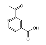 2-乙酰基异烟酸结构式