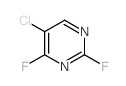 5-Chloro-2,4-difluoropyrimidine Structure
