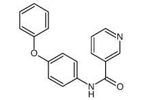 N-(4-phenoxyphenyl)nicotinamide结构式