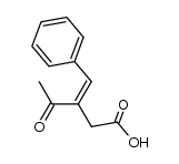 3-acetyl-4-phenyl-but-3-enoic acid结构式