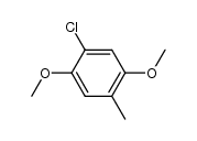 2-Chloro-5-methyl-1,4-dimethoxybenzene Structure