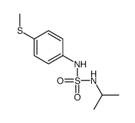 4-methylsulfanyl-N-(propan-2-ylsulfamoyl)aniline结构式