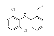 [2-[(2,6-二氯苯基)氨基]苯基]甲醇(双氯芬酸杂质)结构式