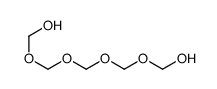 hydroxymethoxymethoxymethoxymethoxymethanol Structure