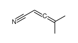 4-methylpenta-2,3-dienenitrile结构式