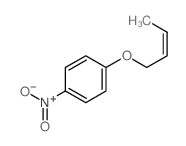 Benzene,1-(2-buten-1-yloxy)-4-nitro- Structure