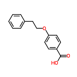 4-(2-苯乙氧基)苯甲酸结构式