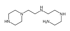 N-(2-氨乙基)-N’-[2-(1-哌嗪基)乙基]-1,2-乙二胺结构式