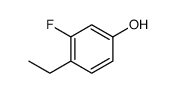 4-乙基-3-氟苯酚结构式