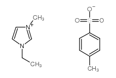 1-ethyl-3-methylimidazol-3-ium,4-methylbenzenesulfonate Structure