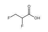 2,3-difluoropropanoic acid Structure