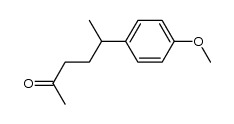 5-(4-methoxy-phenyl)-hexan-2-one结构式