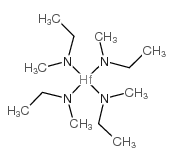 Tetrakis(ethylmethylamino)hafnium Structure
