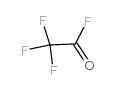 Trifluoroacetyl fluoride structure