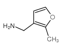 1-(2-甲基呋喃-3-基)甲胺结构式