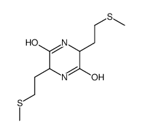 3,6-bis[2-(methylthio)ethyl]piperazine-2,5-dione Structure