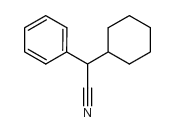 Cyclohexylphenylacetonitrile Structure