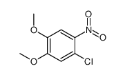 1-氯-4,5-二甲氧基-2-硝基苯结构式