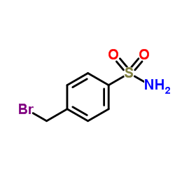 4-(Bromomethyl)benzenesulfonamide Structure