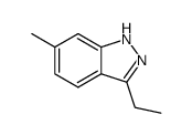 3-ethyl-6-methyl-1(2)H-indazole结构式