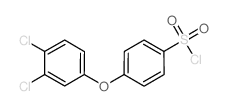 4-(3,4-Dichlorophenoxy)benzene-1-sulfonyl chloride Structure
