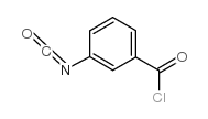 3-isocyanatobenzoyl chloride Structure